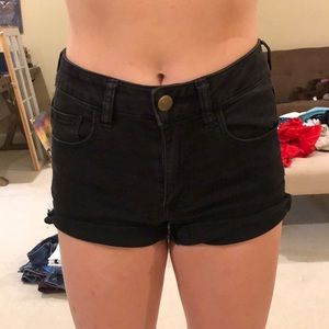 Black AE shorts